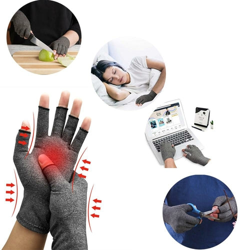 1 Pair Compression Arthritis Gloves Arthritic Joint Pain Relief Gloves