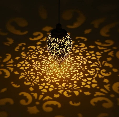 Solar Light LED Lantern Garland Waterproof Hanging Outdoor Fairy Light