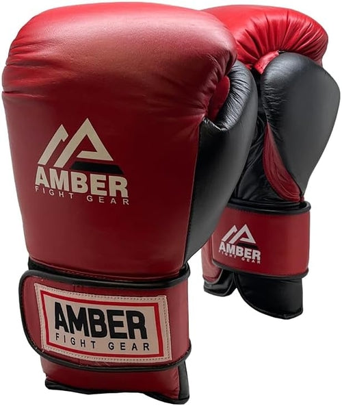 Renegade v1.0 Pro Hook & Loop Leather Boxing Gloves, Durable, Ideal