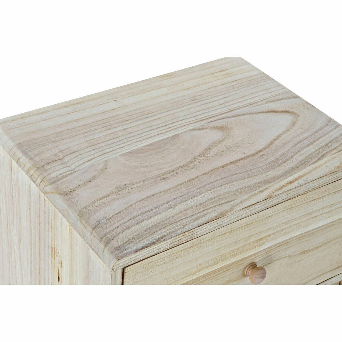 Chest of drawers DKD Home Decor Natural Metal Paolownia wood (40 x 29