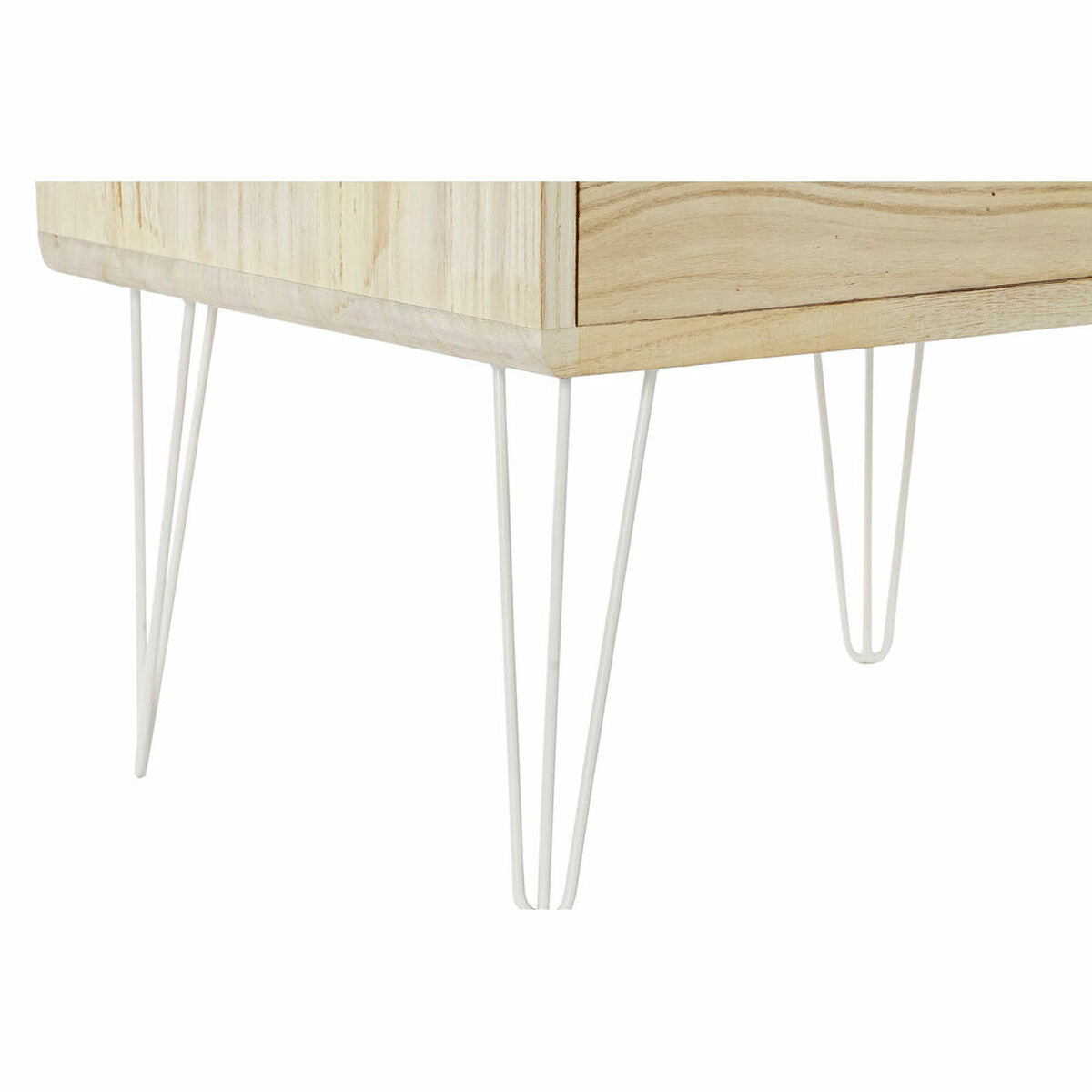 Chest of drawers DKD Home Decor Natural Metal Paolownia wood (40 x 29