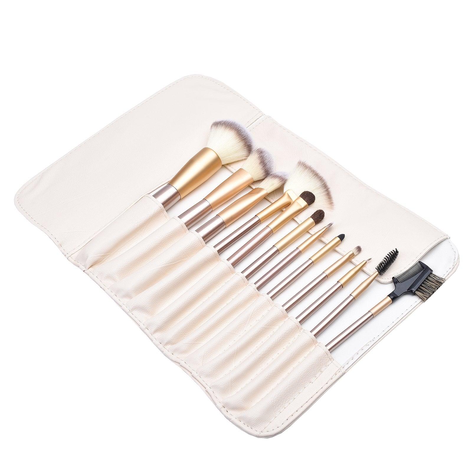 NEW Makeup Brushing Brush Set 12pcs Soft Synthetic Professional