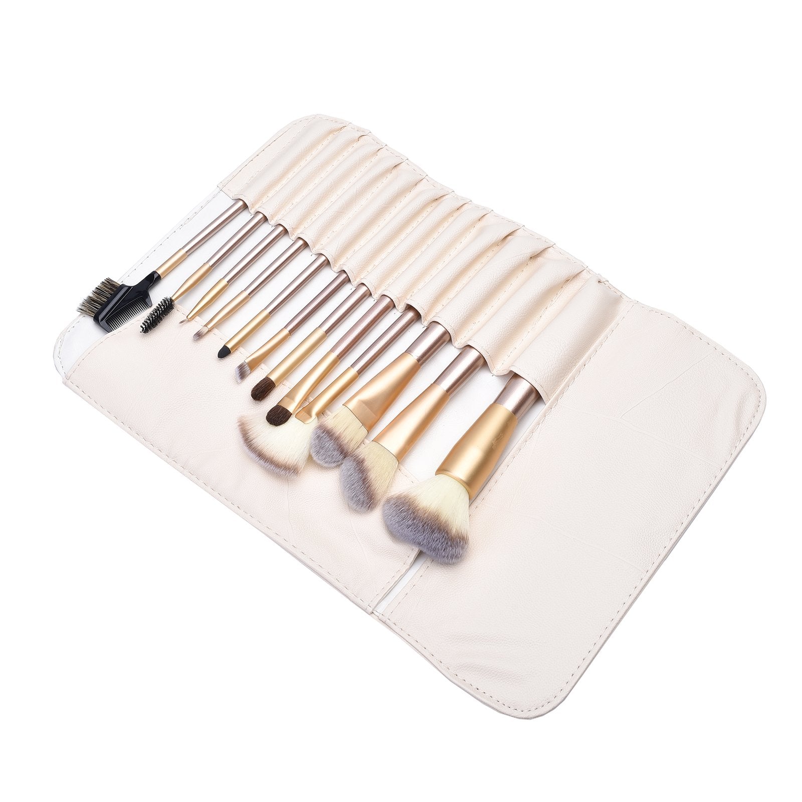 NEW Makeup Brushing Brush Set 12pcs Soft Synthetic Professional