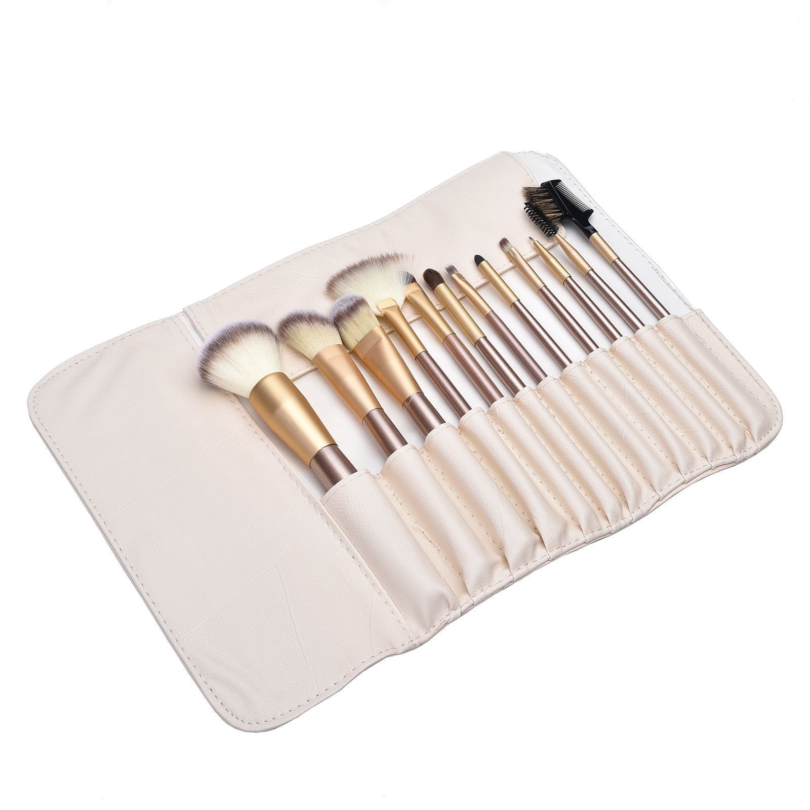 NEW Makeup Brushing Brush Set 12pcs Soft Synthetic Professional